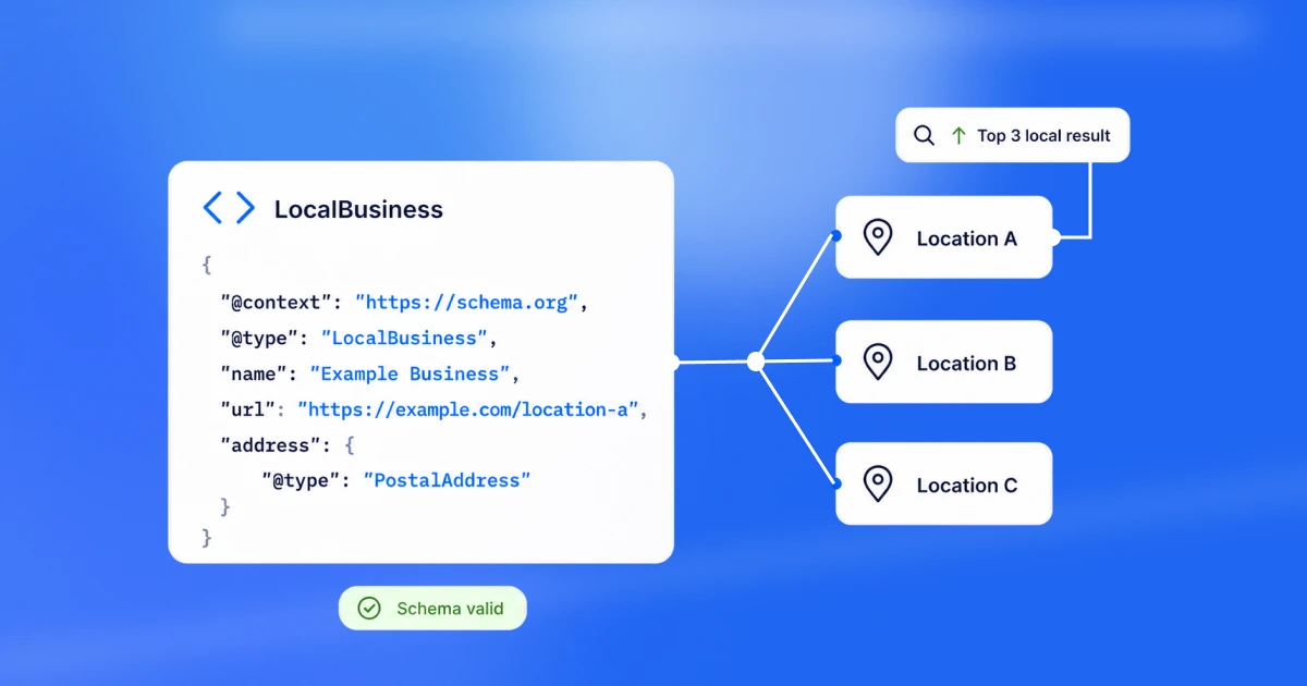 Local Business Schema for Multiple Locations